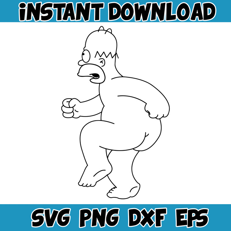 The Simpsons SVG - The Simpsons Birthday Svg - The Simpsons Cut Files (47).jpg