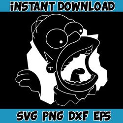 the simpsons svg - the simpsons birthday svg - the simpsons cut files (59)