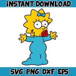 the simpsons svg - the simpsons birthday svg - the simpsons cut files (65)
