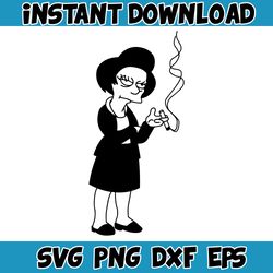 the simpsons svg - the simpsons birthday svg - the simpsons cut files (70)