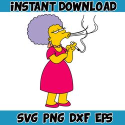 the simpsons svg - the simpsons birthday svg - the simpsons cut files (74)