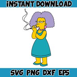 the simpsons svg - the simpsons birthday svg - the simpsons cut files (88)