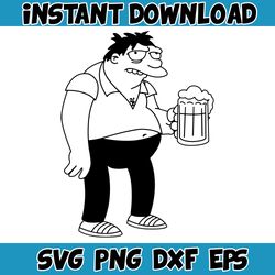 the simpsons svg - the simpsons birthday svg - the simpsons cut files (9)