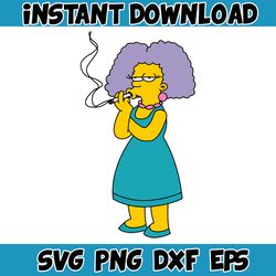 the simpsons svg - the simpsons birthday svg - the simpsons cut files (92)