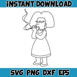 the simpsons svg - the simpsons birthday svg - the simpsons cut files (93)