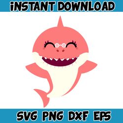 baby shark svg, baby shark birthday svg, baby shark, mommy shark svg (104)