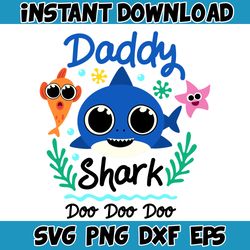 baby shark svg, baby shark birthday svg, baby shark, mommy shark svg (23)