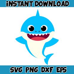 baby shark svg, baby shark birthday svg, baby shark, mommy shark svg (67)