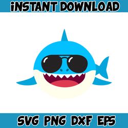 baby shark svg, baby shark birthday svg, baby shark, mommy shark svg (87)