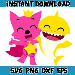 baby shark svg, baby shark birthday svg, baby shark, mommy shark svg (99)