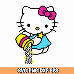 Kawaii Kitty Svg Silhouette Files Bundle, Laser Engraving, S4nrio, Kurom, Hello, Instant Download - Hello Svg - Kitty Sv