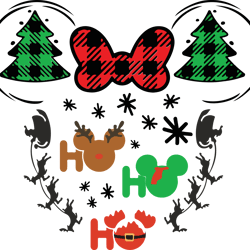 mickey ho ho ho christmas svg, merry christmas svg, mickey svg, mickey xmas svg, disney mickey file cut digital download