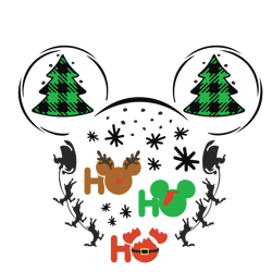 mickey ho ho ho christmas svg, merry christmas svg, mickey svg, mickey xmas svg, disney mickey file cut digital download