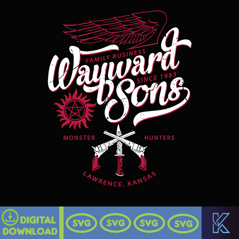 Supernatural Svg, Winchester Brothers Svg, Dean & Sam Winchester Svg, Supernatural Logo Svg (48).jpg