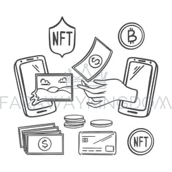 nft market online selling of arts works for cryptocurrency