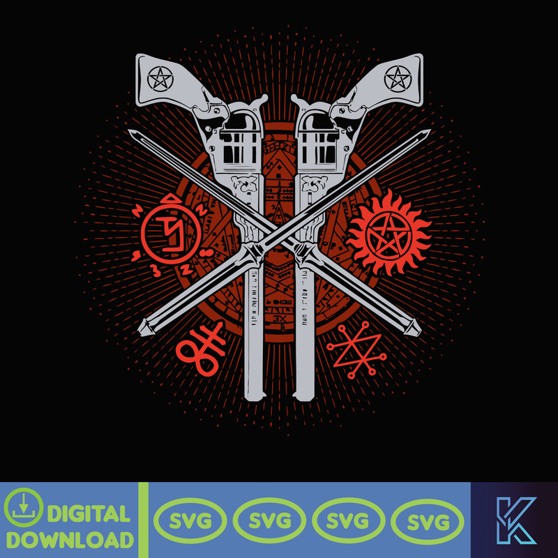 Supernatural Svg, Winchester Brothers Svg, Dean & Sam Winchester Svg, Supernatural Logo Svg (90).jpg