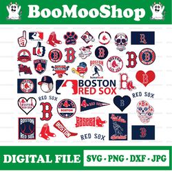 boston red sox svg bundle, boston clipart ,red sox vector,boston cricut, red sox svg ,cut file , mlb svg, insta