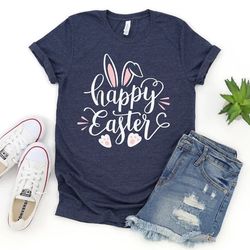 Happy Easter Day Shirt,Easter Day Shirts,Cute Easter Shirts,Easter Day Shirt for Woman, Easter Bunny Shirt - T213