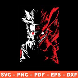 naruto kyubi svg, naruto svg, anime manga naruto svg, naruto anime svg, svg, png, dxf, eps - download file
