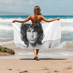 Jim Morrison Beach Towel