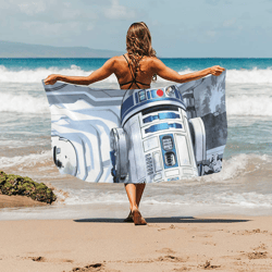 R2D2 Beach Towel
