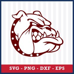 alabama a & m bulldogs logo svg, alabama a & m bulldogs svg, ncaa svg, sport svg, png dxf eps file