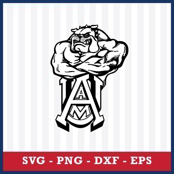 Alabama A & M Bulldogs Svg, Logo Alabama A & M Bulldogs Svg, | Inspire ...