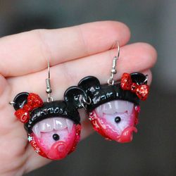 Cute Earrings Black Earrings