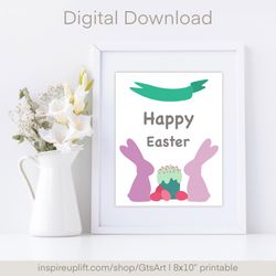 Happy Easter printable, Happy Easter poster design, Happy Easter poster, Happy Easter bunny, Happy Easter pictures, Happ