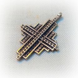 modern brass cross necklace pendant,handmade cross jewelry charm,modern christian cross necklace,unique cross necklace