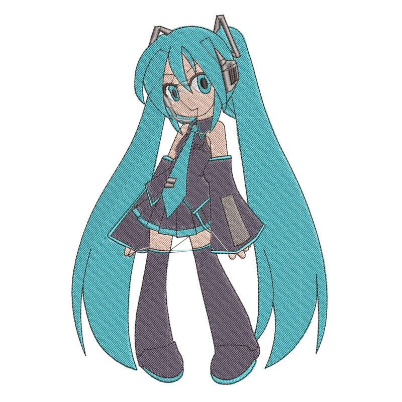 Hatsune Miku chibi sulk stitched.jpg