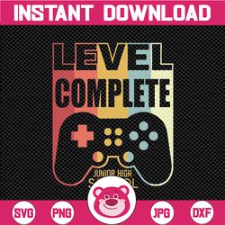 graduation svg, junior high school gamer graduate svg, junior high school graduate, junior high school svg