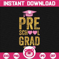 preschool graduate svg (solid color), graduation grad png (print), graduation svg, graduation cap svg, graduation cap sv