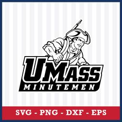 logo massachusetts minutemen outline svg, ncaa logo svg, sport svg, png dxf eps digital file