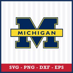 logo michigan wolverines svg, ncaa logo svg, sport svg, png dxf eps digital file