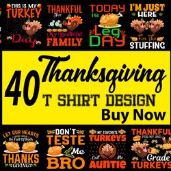 40 thanksgiving png bundle, fall png bundle, thanksgiving png, turkey png, fall png designs file cut digital download