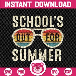 retro last day of school schools out for summer svg, funny teacher summer shirt svg, last day end of school png, counsel