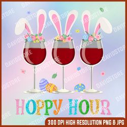 hoppy hour png, three wine glasses easter drinking bunny ears drink up women, easter png, happy easter png, easter day