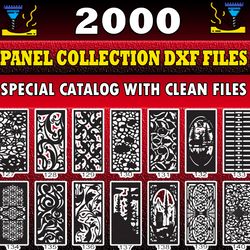 2000 file dxf for cnc, catalog cnc, Patterns Panel Templates designs DXF File, catalog dxf, laser cut, designs
