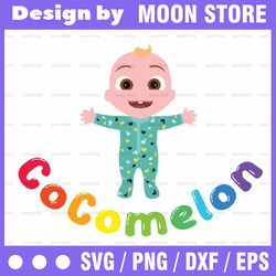 cocomelon jj png svg, jj svg, cocomelon brithday svg png, cocmelon head jj in onesie svg, jj plus cocomelon head, cocome