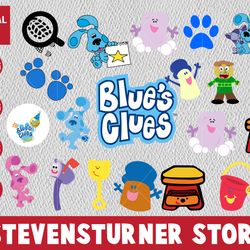 blues clues bundle svg, cartoon character svg, blues clues svg, cartoon svg, dog svg, bundle svg - download file