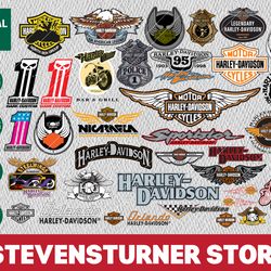 harley davidson bundle svg, harley davidson svg, motorbike svg, for cricut, file cut, bundle svg - download file