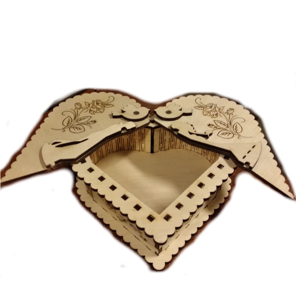 Cnc Router Box Pattern Digital Template Cnc Router Files Cnc Box Files for Wood Las - Inspire ...