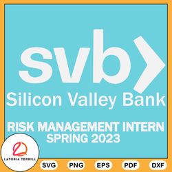 SVB Risk Management SVG Silicon Valley Bank SVG Cricut For Files