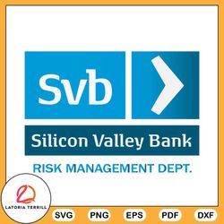 svb silicon valley bank svg risk management dept. svg files