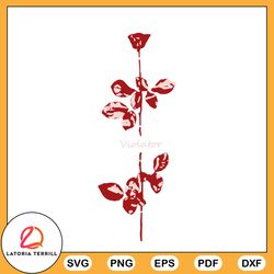 vintage 1990 depeche mode svg world violator svg cutting files