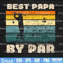 best dad by par png, disc golf dad png, father's day png, golf player, golf basket png