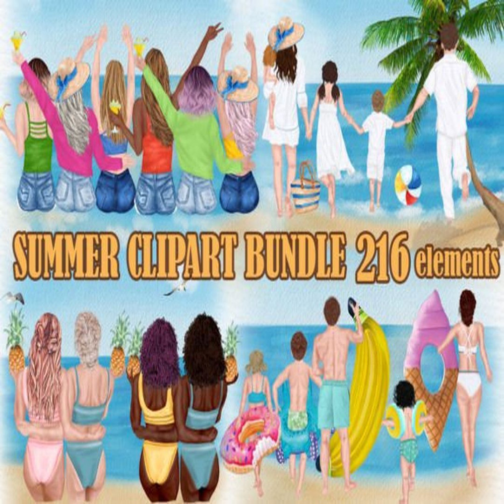 1080x1080 size Summer-clipart-bundle-Summer-family-Png-Graphics-34244063-1-1-580x387.jpg