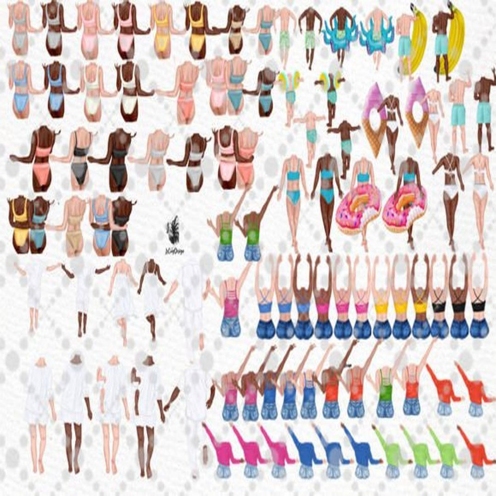 1080x1080 size Summer-clipart-bundle-Summer-family-Png-Graphics-34244063-3-580x387.jpg