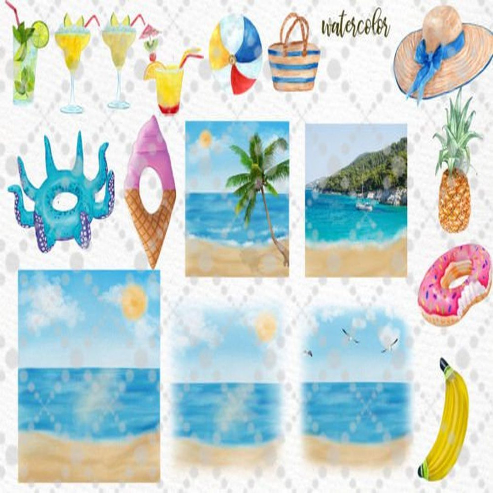 1080x1080 size Summer-clipart-bundle-Summer-family-Png-Graphics-34244063-4-580x387.jpg